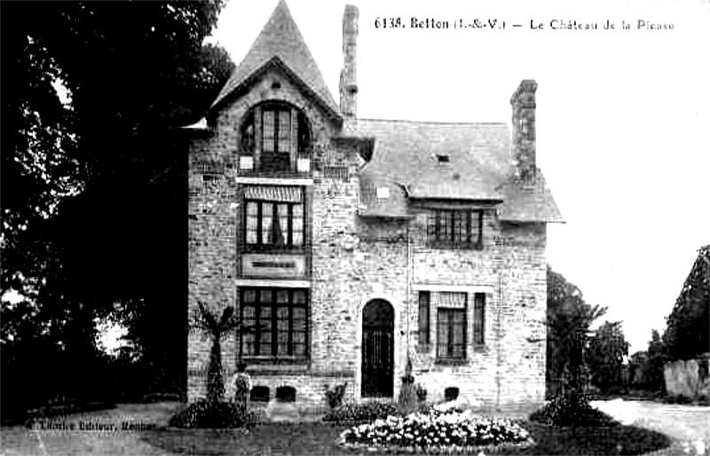 Maison de la Plesse  Betton (Bretagne).