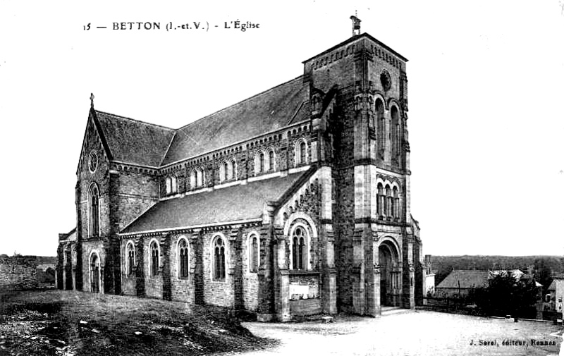 Eglise de Betton (Bretagne).