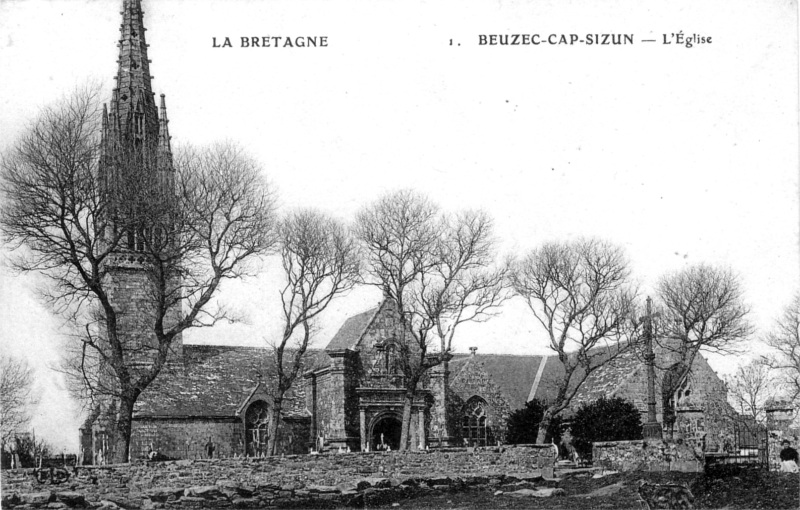 Eglise de Beuzec-Cap-Sizun (Bretagne).