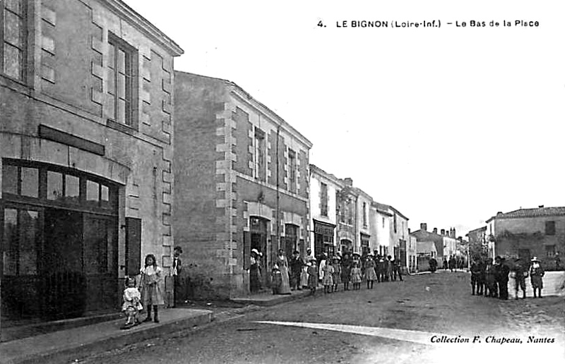 Ville de Bignon (Bretagne).