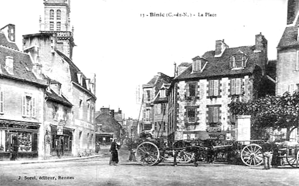 Ville de Binic (Bretagne).
