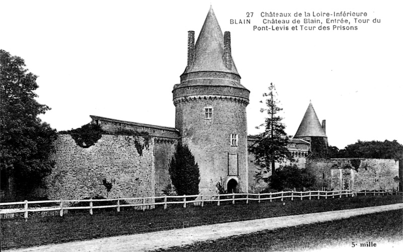 Chteau de Blain  Blain (anciennement en Bretagne).
