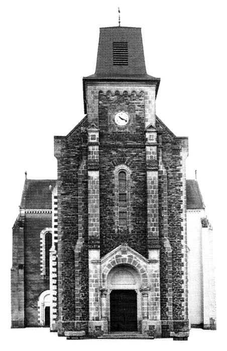Eglise Saint-Emilien  Blain (anciennement en Bretagne).
