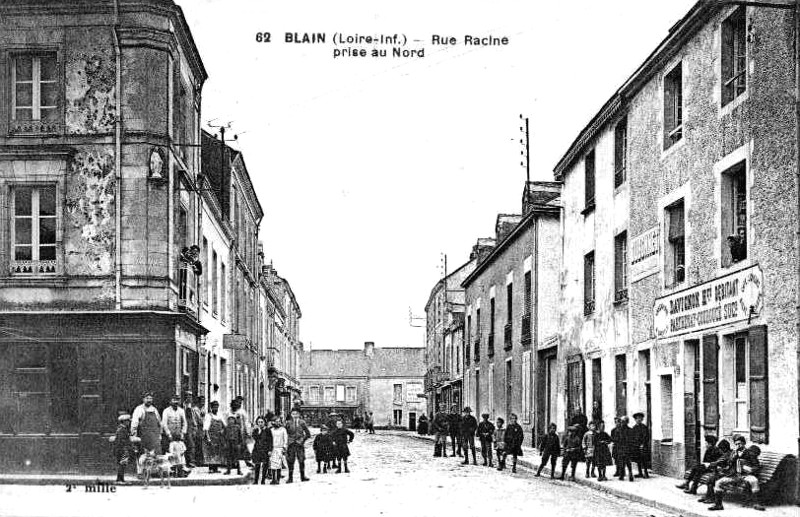 Ville de Blain (anciennement en Bretagne).
