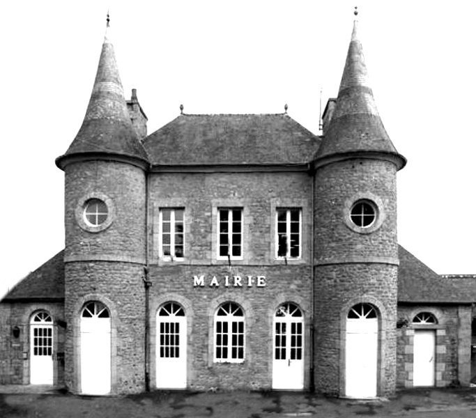 Mairie de Bobital (Bretagne).
