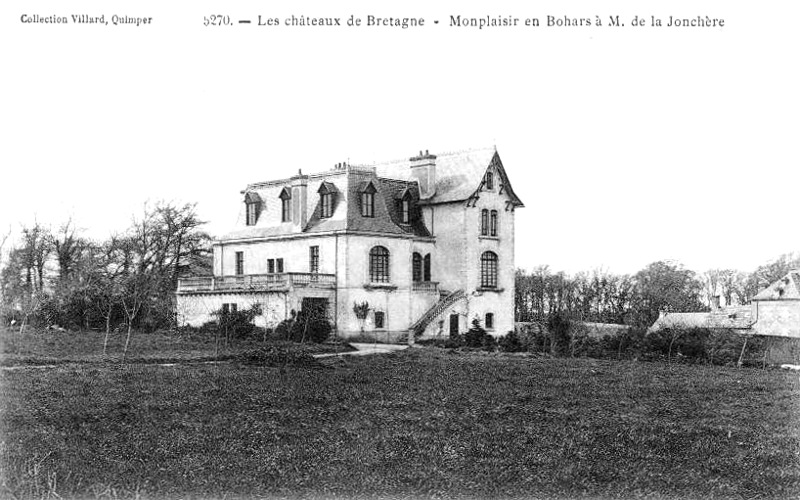 Manoir de Monplaisir de Bohars (Bretagne).