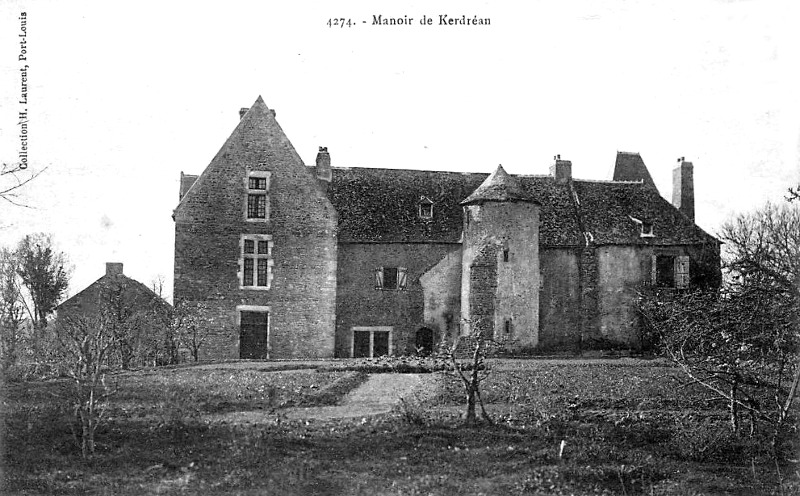 Chteau de Kerdran de Le Bono (Bretagne).