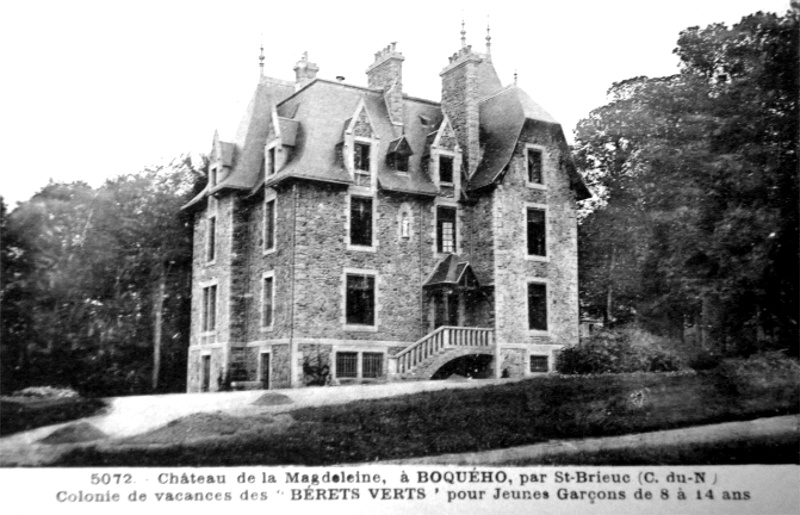 Chteau de la Ville de Boqueho (Bretagne).