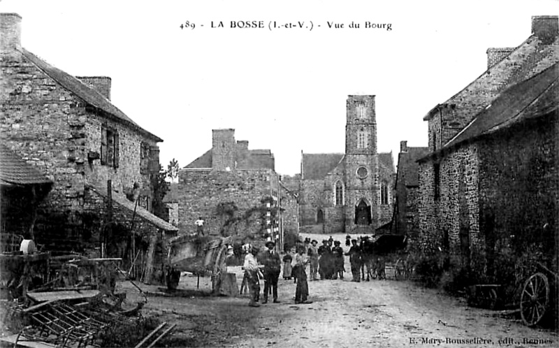 Ville de La Bosse-de-Bretagne (Bretagne).