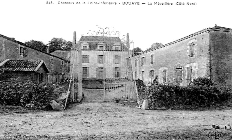 Chteau de la Mvellire  Bouaye (Bretagne).