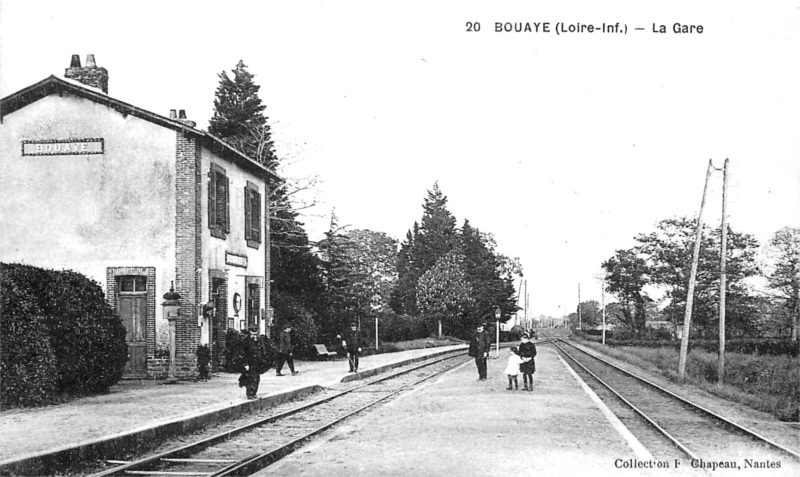 Gare de Bouaye (Bretagne).