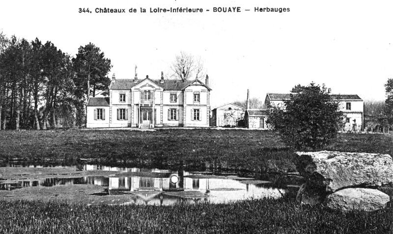 Chteau des Herbauges  Bouaye (Bretagne).