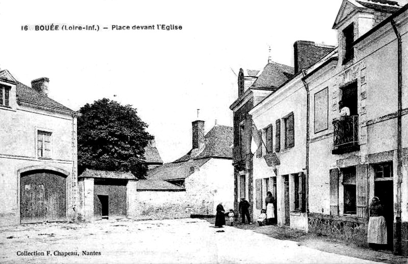 Ville de Boue (anciennement en Bretagne).