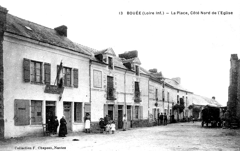 Ville de Boue (anciennement en Bretagne).