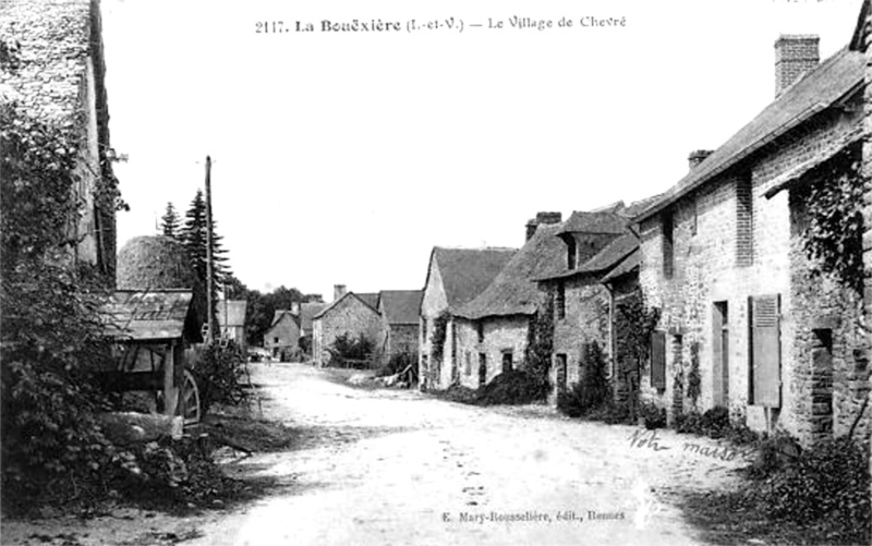 Village de Chevr  La Bouexire (Bretagne).