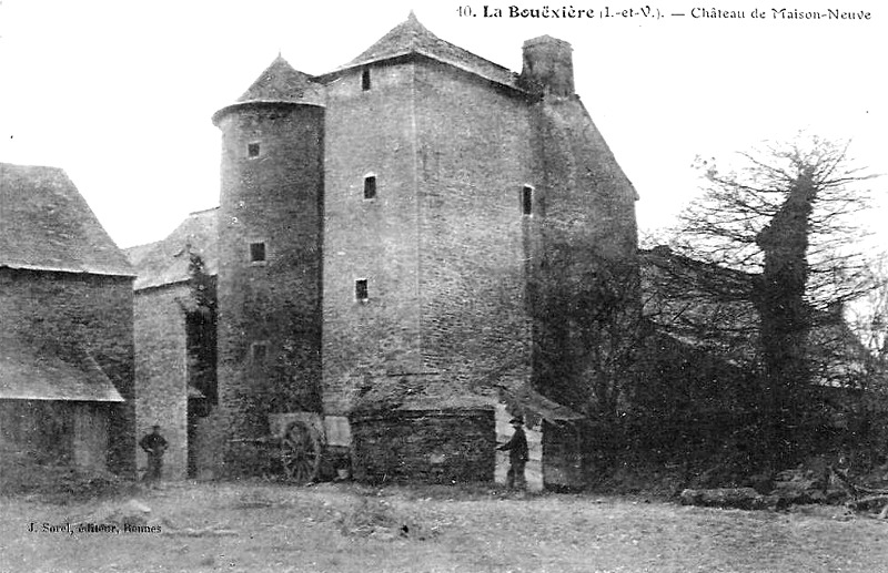Chteau ou Manoir de La Bouexire (Bretagne).