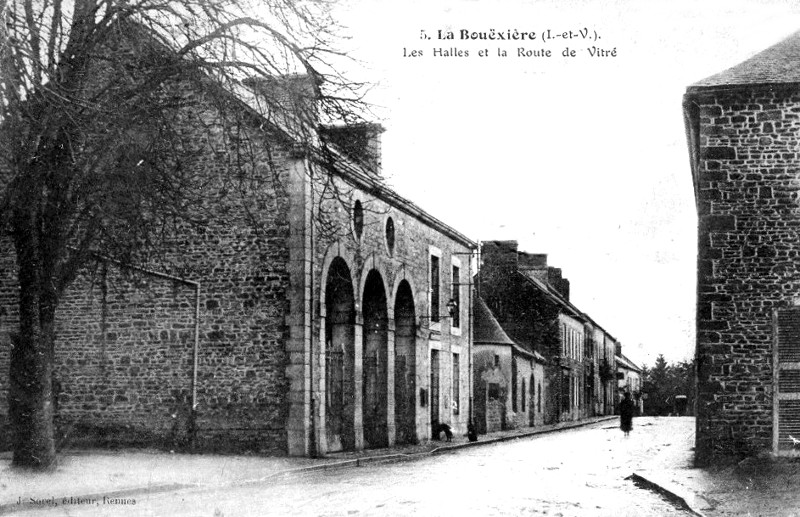 Les Halles de La Bouexire (Bretagne).