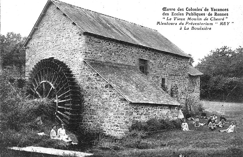 Moulin de La Bouexire (Bretagne).