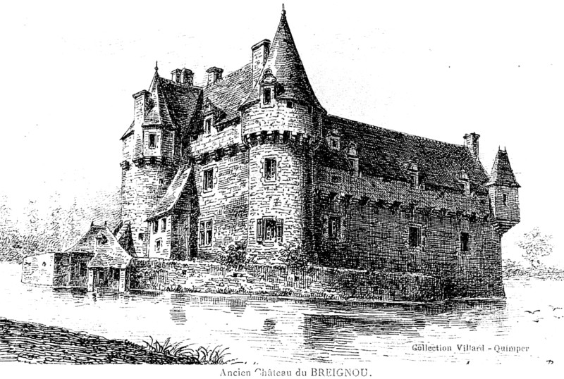 Manoir de Breignou  Bourg-Blanc (Bretagne).