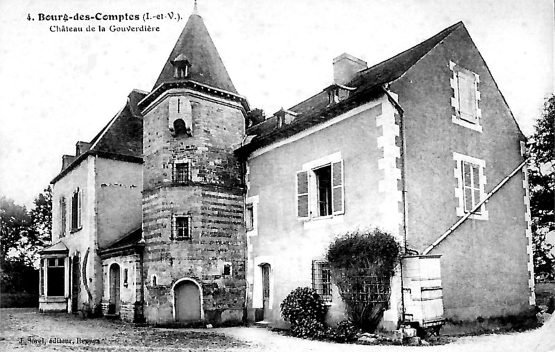 Manoir de la Gouverdire  Bourg-des-Comptes (Bretagne)