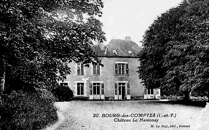 Manoir de la Hamonay  Bourg-des-Comptes (Bretagne)
