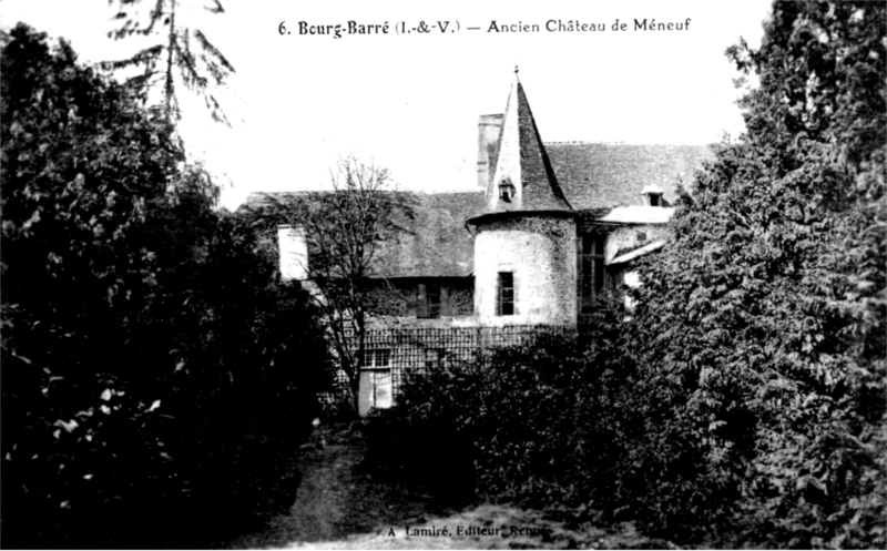 Chteau de Bourgbarr (Bretagne).