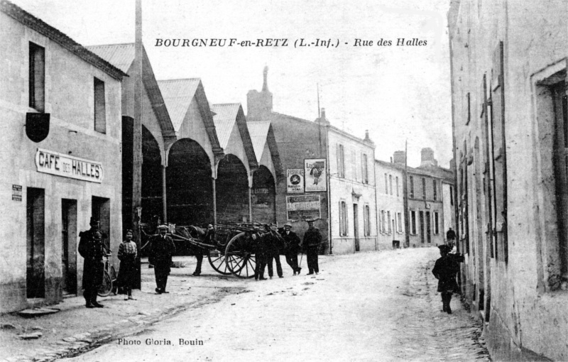 Ville de Bourgneuf-en-Retz (anciennement en Bretagne).