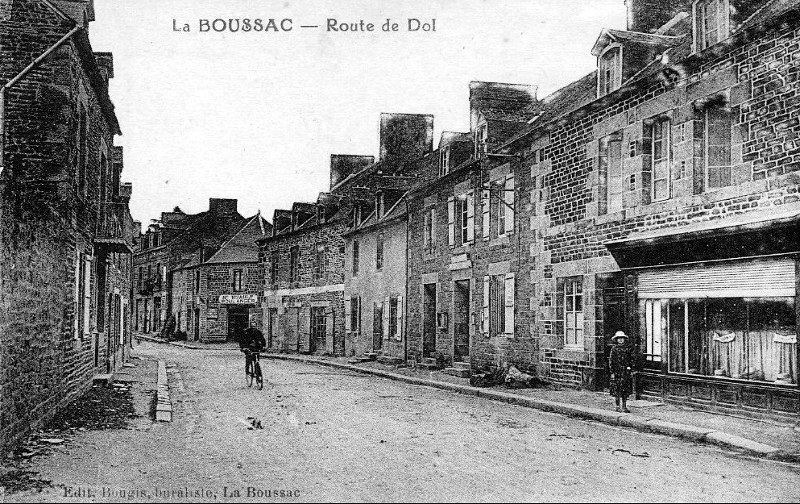 Ville de La Boussac (Bretagne).