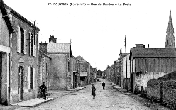 Ville de Bouvron, anciennement en Bretagne.