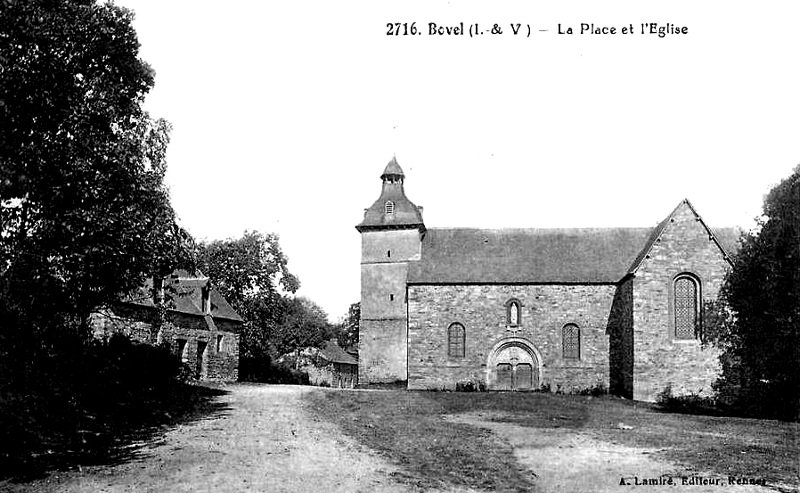 Eglise de Bovel (Bretagne).