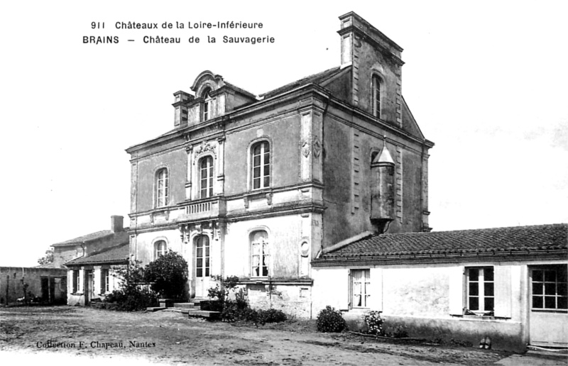 Chteau de la Sauvagerie  Brains (Bretagne).