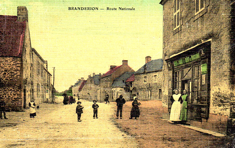 Ville de Brandrion (Bretagne).