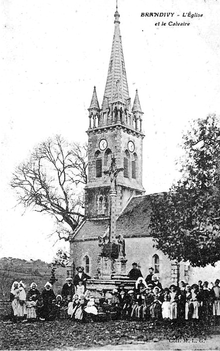 Eglise de Brandivy (Bretagne).