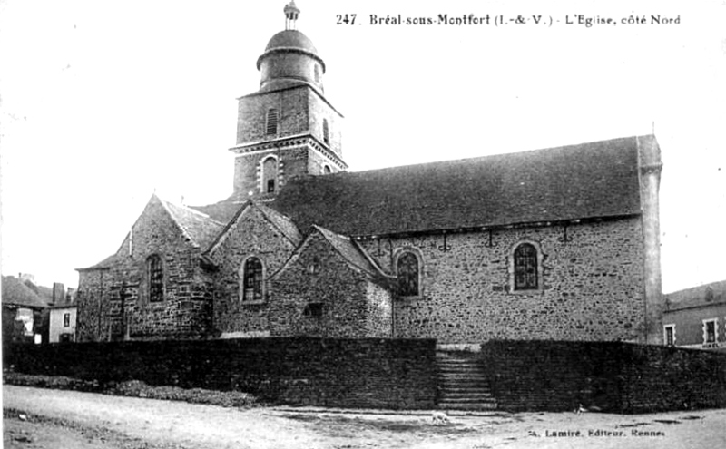 Eglise de Bral-sous-Montfort (Bretagne).