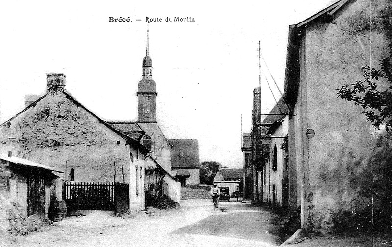 Ville de Brc (Bretagne).