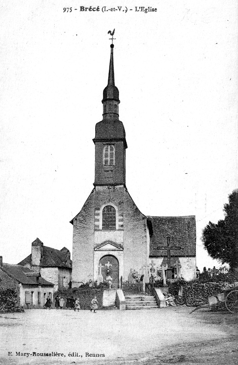 Eglise de Brc (Bretagne).