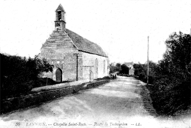 Brlvenez (Bretagne) : la chapelle Saint-Roch.
