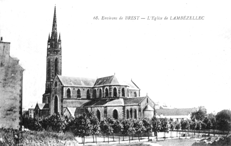 Lambzellec annexe depuis 1945  Brest (Bretagne).