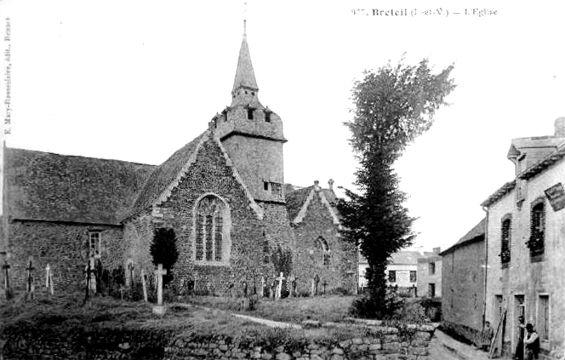 Eglise de Breteil (Bretagne).