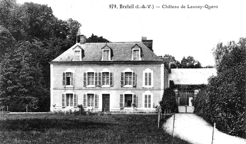 Chteau de Breteil (Bretagne).