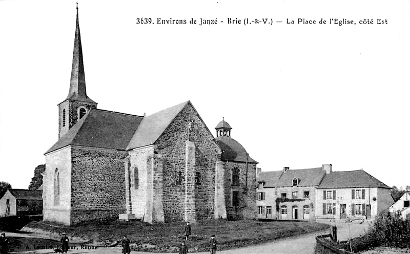 Eglise de Brie (Bretagne).
