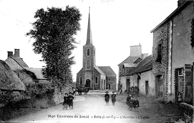 Ville de Brie (Bretagne).