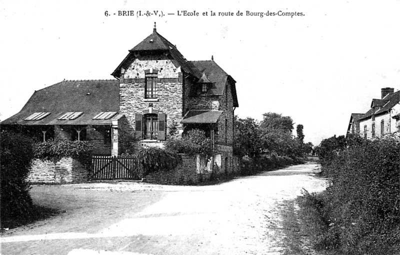 Ecole de Brie (Bretagne).