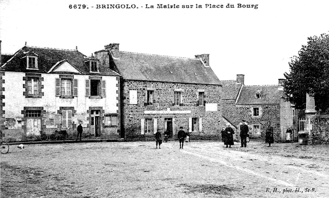 Ville de Bringolo (Bretagne).