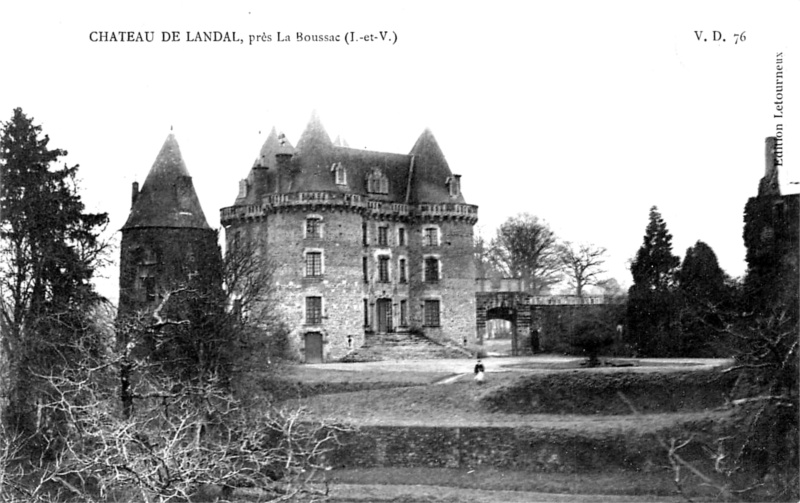 Chteau de Landal  Broualan (Bretagne).
