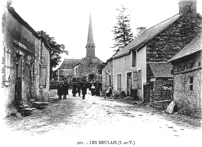 Ville des Brulais (Bretagne).
