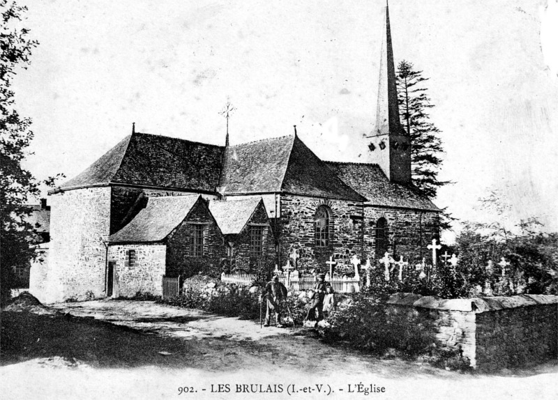 Eglise des Brulais (Bretagne).