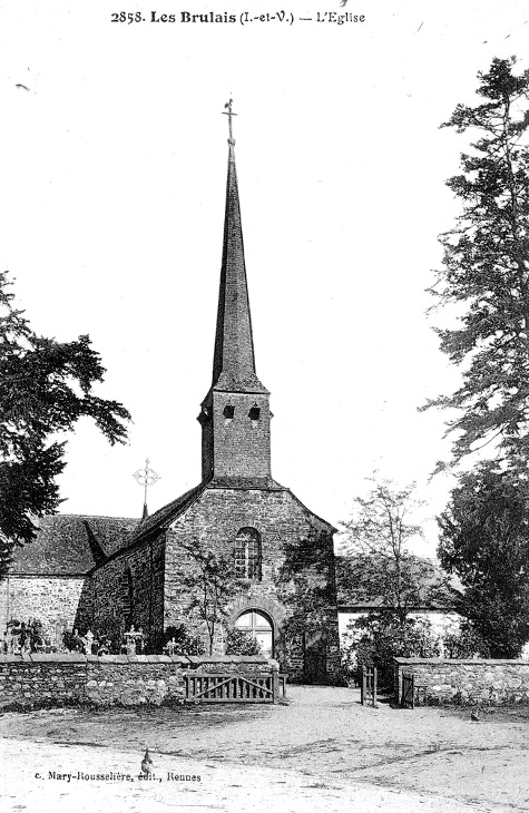 Eglise des Brulais (Bretagne).