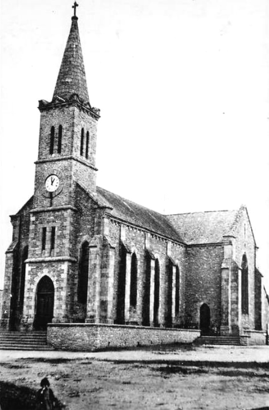 Eglise de Brusvily (Bretagne).