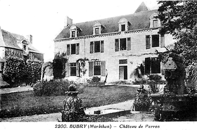 Chteau de Perros en Bubry (Bretagne).